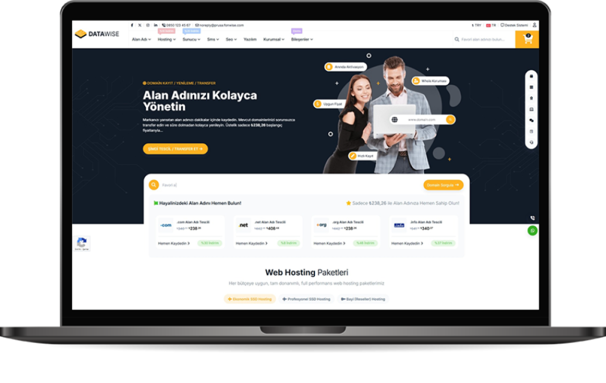 Datawise - Wisecp Tema